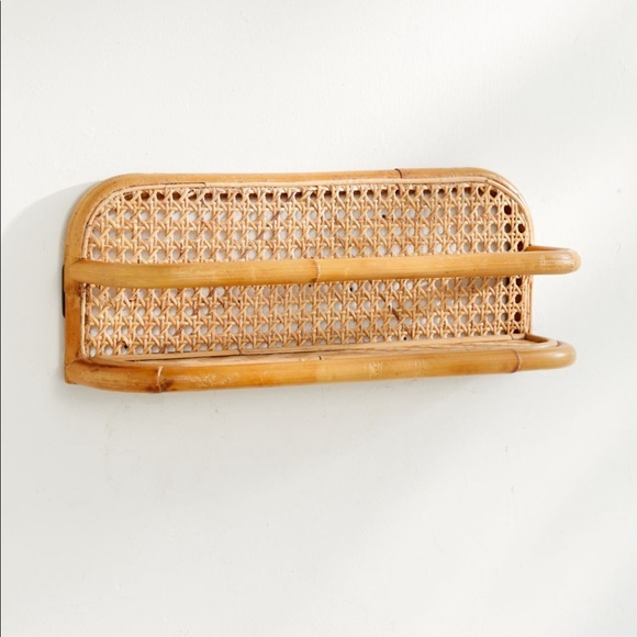 Urban Outfitters Other - Marte Rattan/Bamboo Display Shelf